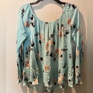 Floral Print Women's Top